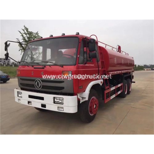 Dongfeng 6x4 diesel water tank fire truck